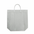 Recyclable Materials Eco-Friendly Cmyk Printing Plastic Handles Closed PP Plastic Shopping Bag